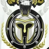 Golden TUFF Vest Tank Top Gladiator TT103 on a white background.
