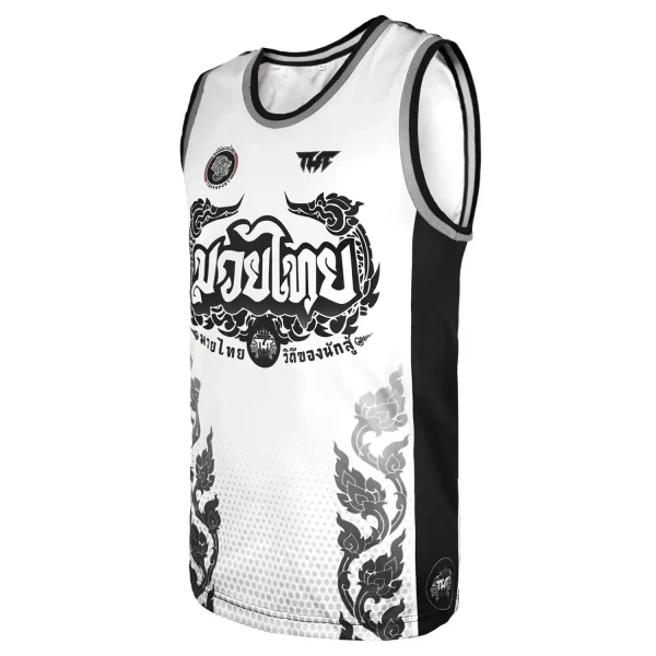 Man wearing TUFF Vest Tank Top The Great Hongsa TT101