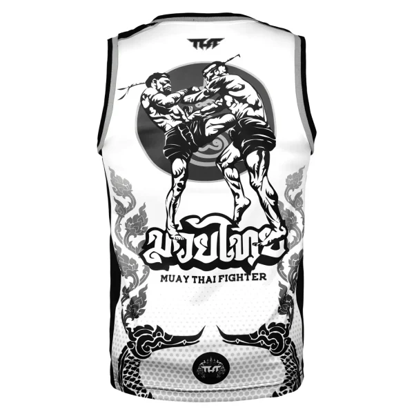 Man wearing the TUFF Vest Tank Top The Great Hongsa TT101