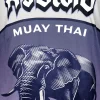 Man wearing TUFF Vest Tank Top War Elephant TT106