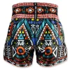Twins Special Aztec Muay Thai Shorts Tbs57 Az Multi Coloured 2 Twins Special Aztec Muay Thai Shorts TBS57-AZ