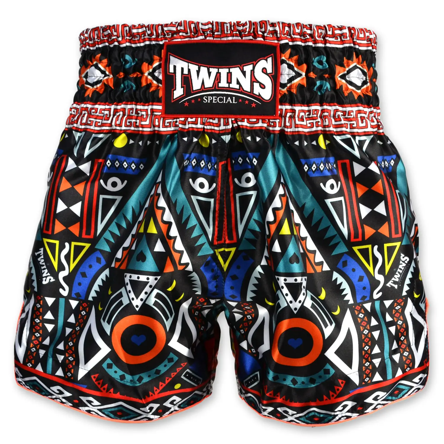 Twins Special Aztec Muay Thai Shorts in radiant colors