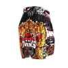 Twin girls wearing Twins Special Barong Muay Thai Shorts TBS59-BA