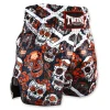 Twins Special Calaveras Skull Muay Thai Shorts in range of colors.