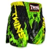 Twins Special Candy Muay Thai Shorts Tbs61 Ca Black Green 1 Twins Special Candy Muay Thai Shorts TBS61-CA