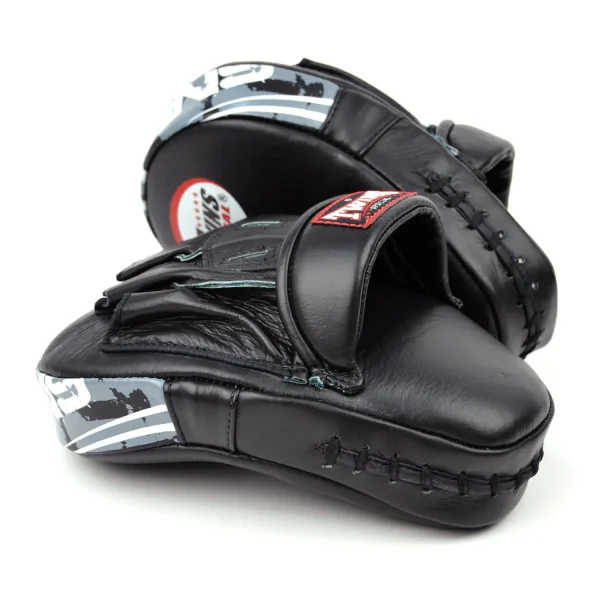 Twins Special Deluxe Curved Leather Focus Mitts Pml10 Black 1 Twins Special Deluxe Curved Leather Focus Mitts PML10