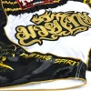 Twins Special Dragon Muay Thai Shorts Tbs Dr3 Black White 3 Twins Special Dragon Muay Thai Shorts TBS-DR3