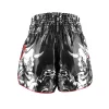 Twins Special Kabuki Muay Thai Shorts Tbs58 Kb Black 2 Twins Special Kabuki Muay Thai Shorts TBS58-KB on a plain background
