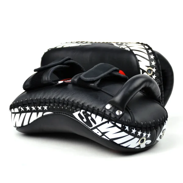 Twins Special Leather Kick Pads KPL10 in a neutral background