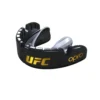 Opro Gold Level Braces UFC Mouthguard Detailed View Close-up of Opro Gold Level Braces UFC Mouthguard