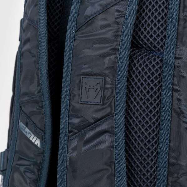 Venum Challenger Pro Backpack in black and silver colors.