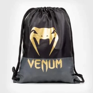 Venum Classic Drawstring Bag in black and white design