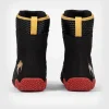 Venum Contender Boxing Shoes in Black and White.