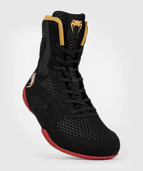 Venum Contender Boxing Shoes in black color