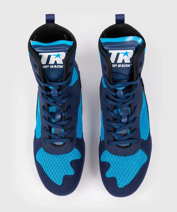 Venum X Top Rank Original Boxing Shoes Blue 6 Venum x Top Rank Original Boxing Shoes in black