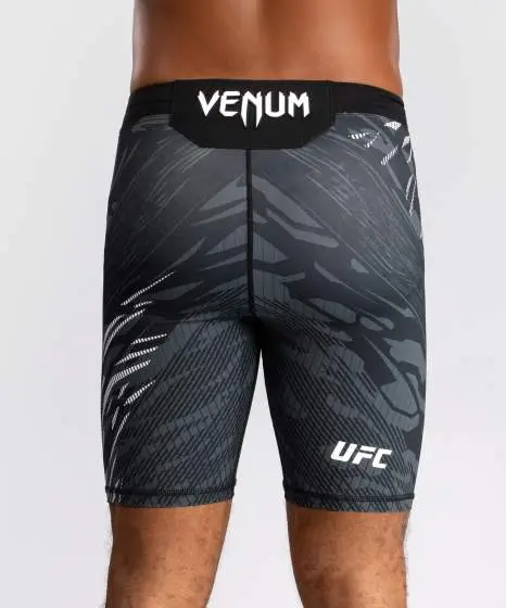 Venum x UFC Fusion Authentic Fight Night Men's Vale Tudo Compression Shorts on white background.