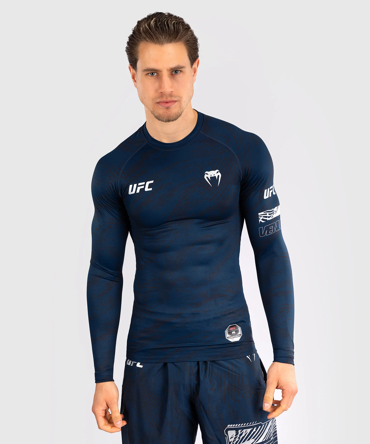 Rashguard Venum X UFC Homme Taille L - Vert, Neuf Sans Étiquettes