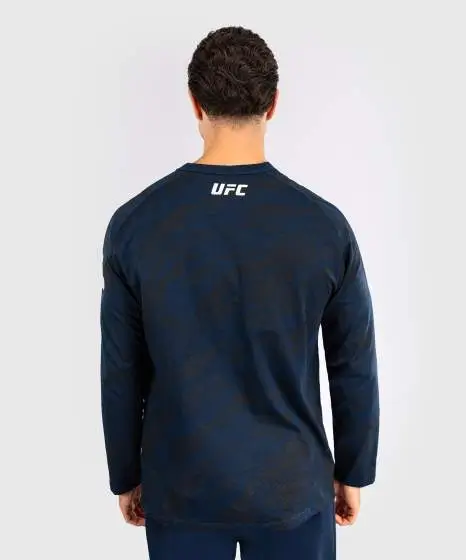 Man wearing Venum x UFC Fusion Fight Week Men's Longsleeve T-Shirt