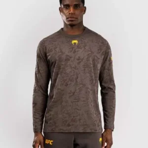 Venum_UFC_Fusion_Fight_Week_Mens_LongSleeve_Tshirt Man wearing Venum x UFC Fusion Fight Week Men's Longsleeve T-Shirt