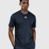 Man modeling the Venum x UFC Fusion Fight Week Men's Short Sleeve T-Shirt.