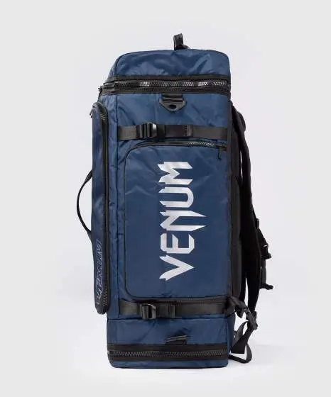 Venum X Ufc Fusion Fight Week Sports Duffle Bag Blue 9 Venum x UFC Fusion Fight Week Sports Duffle Bag in a gym setting.