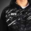 Venum X Ufc Fusion Replica Mens Pullover Hoodie Black 7 Man wearing the Venum x UFC Fusion Replica Men's Pullover Hoodie