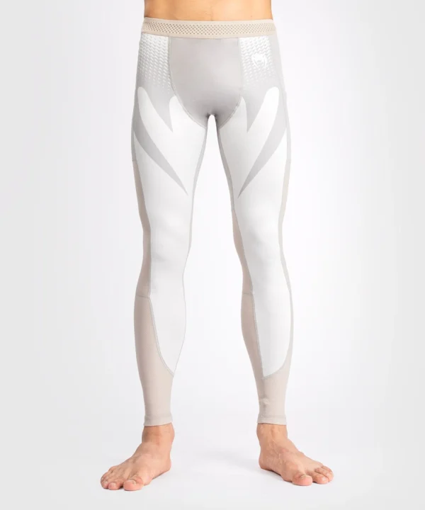 Venum Attack Men's Compression Tights Venum Attack Men's Spats Compression Tights on a standalone display