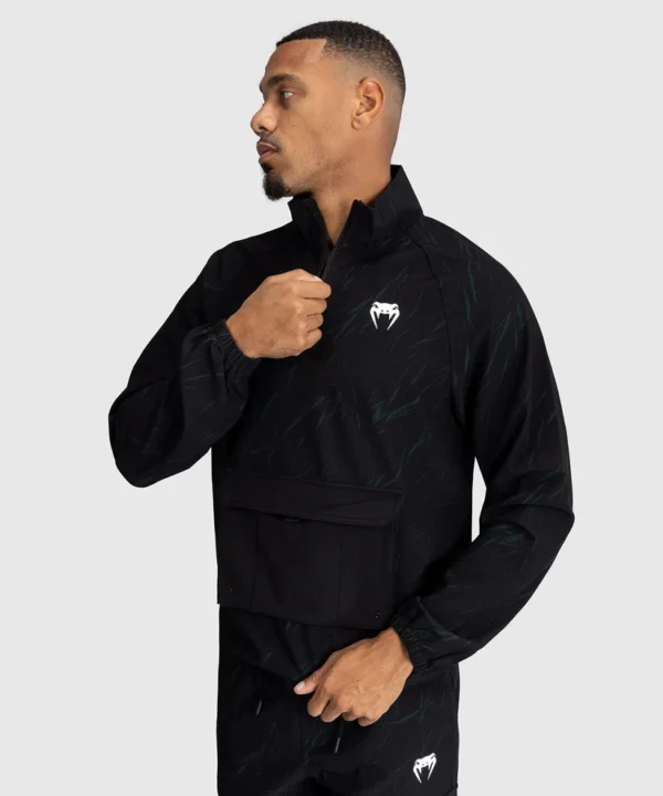 Venum Trooper Men's Half-Zip Jacket Product Image Man wearing Venum Trooper Men's Half-Zip Jacket