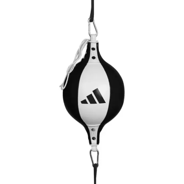 Close-up view of Adidas Leather Pro Speed Double End Ball