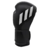 Adidas Tilt 200 Boxing Gloves in black and white color scheme