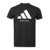 Adidas Boxing T-Shirt in a black color with white logo