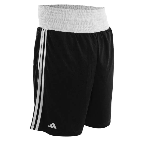 Adidas Boxing Shorts - Base Punch Model Adidas Base Punch Boxing Shorts in action