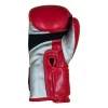 Pro-Box Champ Boxing Gloves - Red/Silver in Red/Silver — flat lay