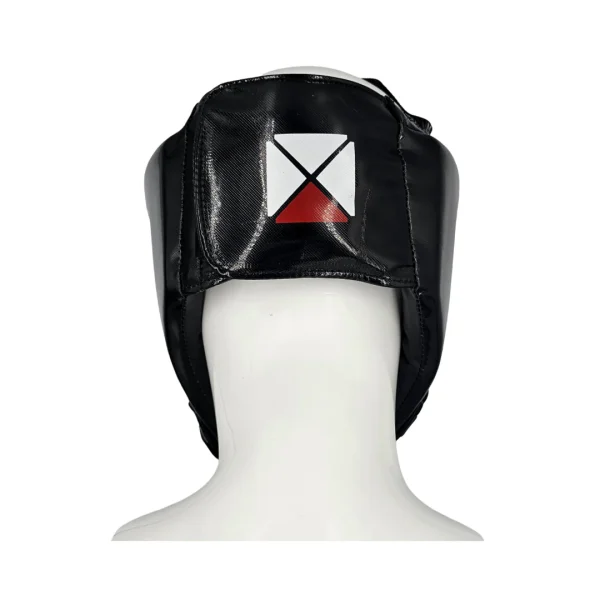 CLUBBLK_3 Pro-Box Club Headguard - Black in Black — flat lay