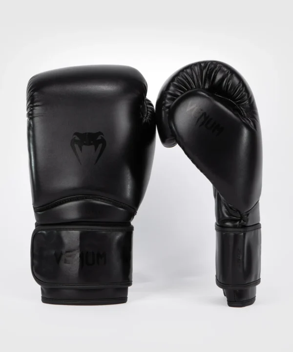 Venum Contender 1.5 Boxing Gloves in black and purple color variation