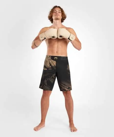 Venum Gorilla Jungle Fightshorts in action