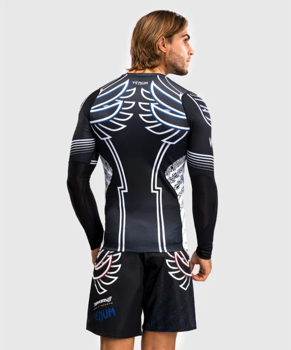 Jin Kazama Rashguard from Venum x Tekken 8 Collection Venum x Tekken 8 Jin Kazama Rashguard Product Image