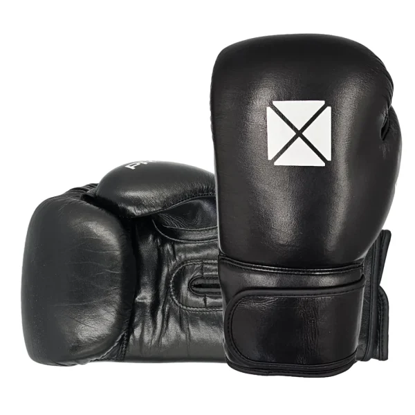 Pro-Box Leather Club Essentials Boxing Gloves in Black - product image