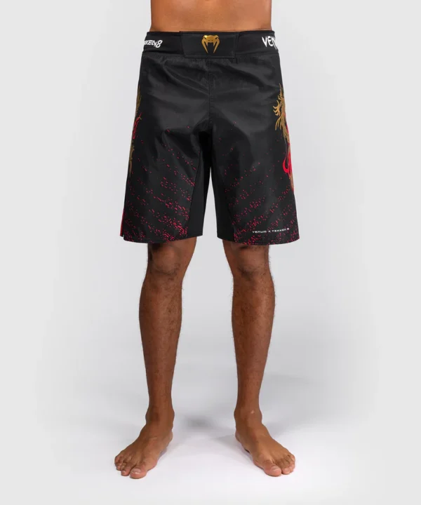 Marshall Law Fight Shorts from Venum x Tekken 8 Collection Venum x Tekken 8 Marshall Law Fight Shorts on white background