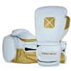 Pro-Box Pro Spar Leather Boxing Gloves Pro-Box Pro Spar Leather Boxing Gloves in White/Gold - product image
