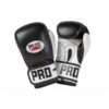 Junior athlete wearing Pro-Box PU Essentials Junior Boxing Gloves
