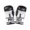Junior wearing Pro-Box PU Essentials Junior Boxing Gloves