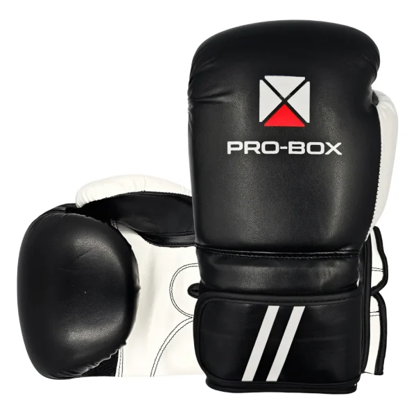 Pro-Box PU Essentials Boxing Gloves Pro-Box PU Essentials Boxing Gloves in Black/White - product image