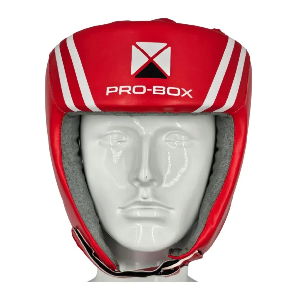 Pro-Box PU Essentials Headguard Pro-Box PU Essentials Headguard in Red - product image