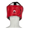 PUCERED_3_31b3b57e-72f7-429d-b2be-f6dc533e9965 Pro-Box PU Essentials Headguard - Red in Red — flat lay