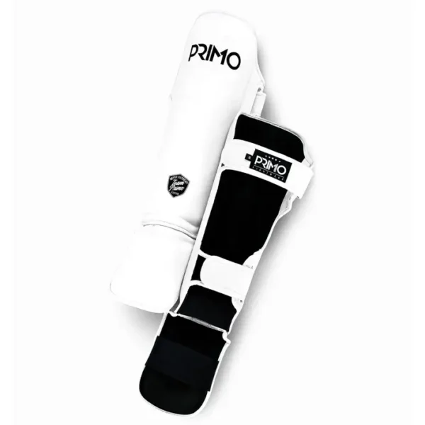 Man wearing Primo Classic Muay Thai Shinguard
