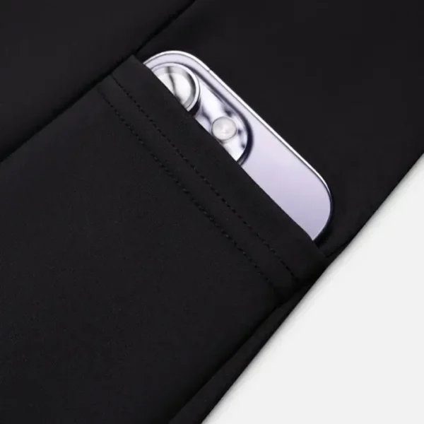 Primo E.S.C Elite Strikers Club Shorts with Compression Shorts in solid black color
