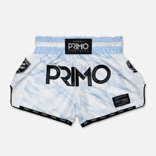 Primo Muay Thai Shorts in Arctic Ghost color design