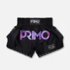 Primo Muay Thai Hologram Series Shorts Primo Muay Thai Shorts Hologram Series in action