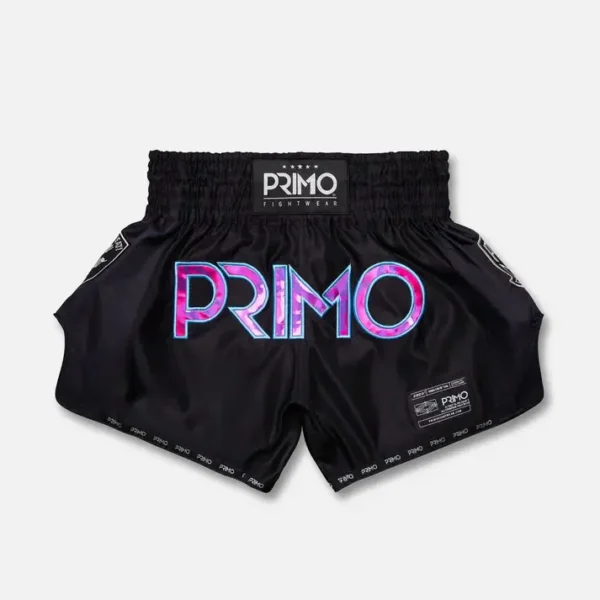 Primo Muay Thai Hologram Series Shorts Primo Muay Thai Shorts Hologram Series in action
